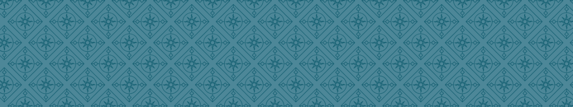 Teal banner with tile graphic 