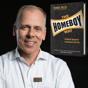 Tom Vozzo Homeboy Industries CEO and book The Homeboy Way 