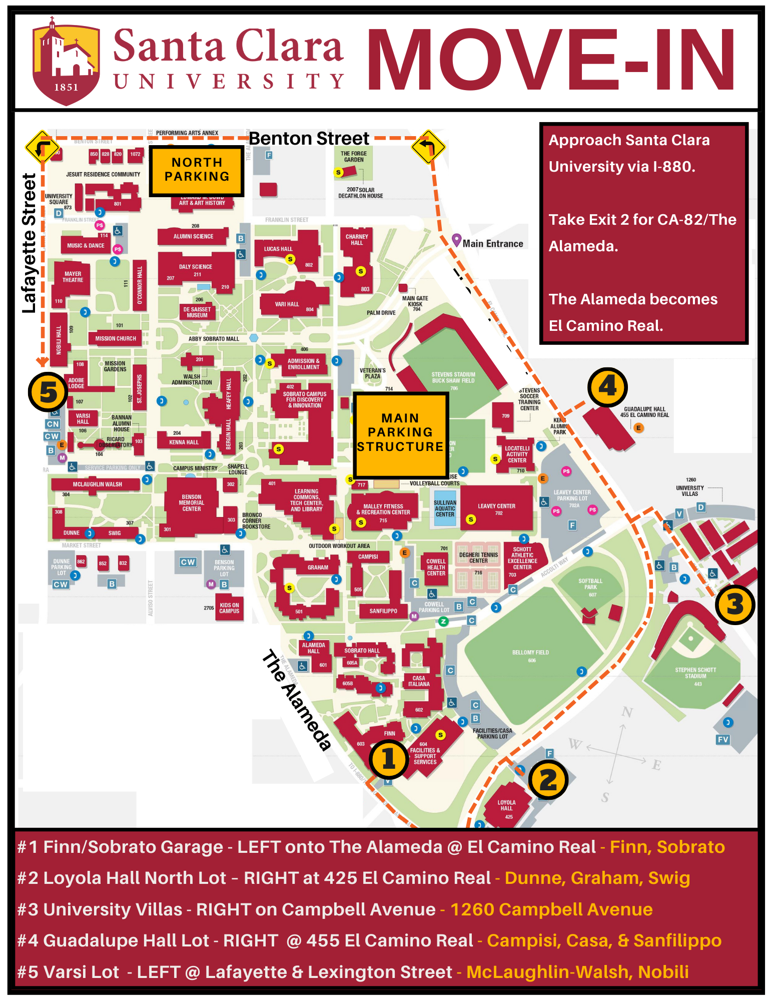 Fall 2025 Move-In Map