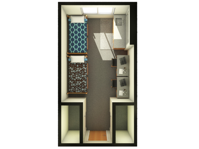 MCWL Standard Double Room Layout