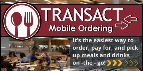 Dining Services Mobile Flyer 