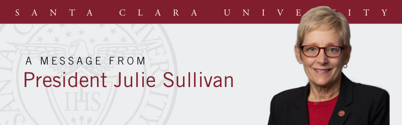 A message from President Sullivan