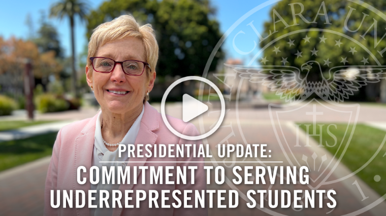 Presidential Update: Commitment to Serving Underrepresented Students