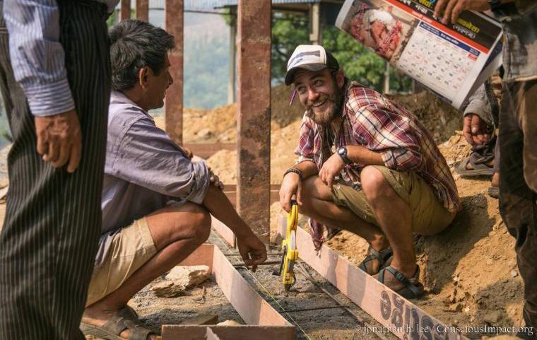 Scott Hanson work site