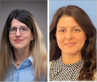 Maria Kyrarini and Fatemeh Davoudi's portrait