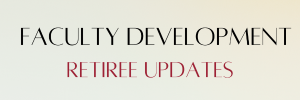 FacDev Retiree Update