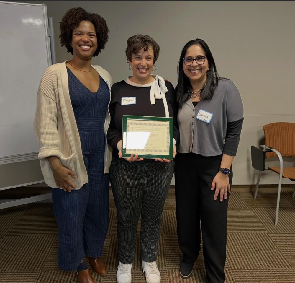 Maggie Hunter, Sharmila Lodhia CIAunaHeard WoC Award