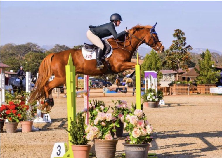 Coach, Nicole DiCorti Bush, jumping