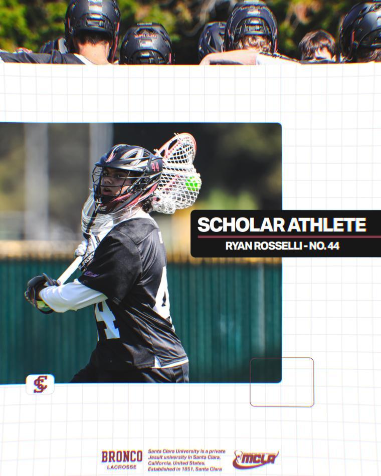 Ryan Rosselli Scholar Athlete