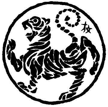 The emblem symbolizes power under restraint.