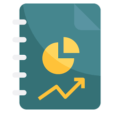 image of a pie chart and arrow moving up