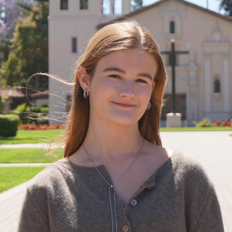 A photo of Victoria smiling 