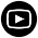 YouTube logo in a black circle