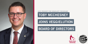 Photo of Toby McChesney with the title, Toby McChesney Joins SCU Board of Directors