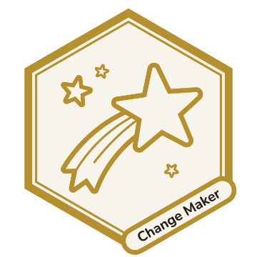 Change Maker Badge 