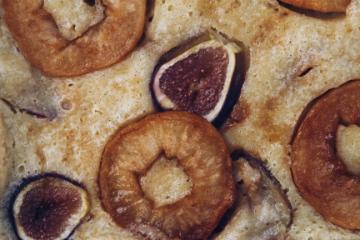 Apple and Fig Custard. Photo by Morgan Billington