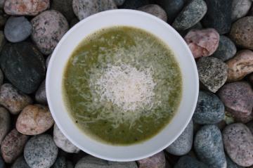 Zucchini Soup. Photo by Morgan Billington