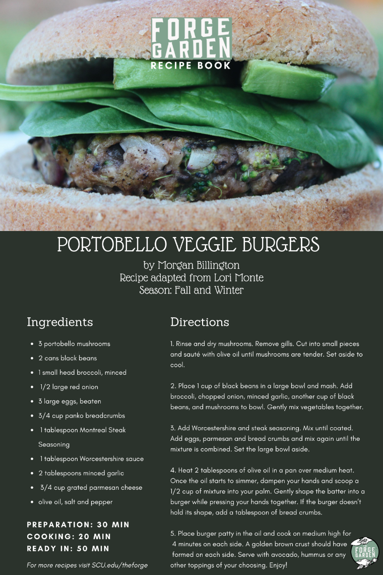 Portobello Veggie Burgers Recipe - Morgan Billington