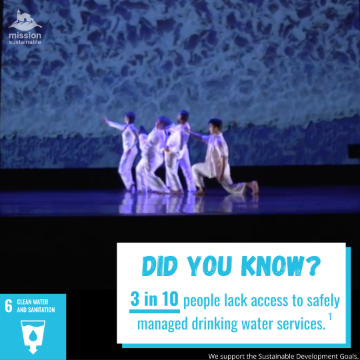 The Water Project is a multi-disciplinary performance organized by members from a variety of SCU departments 