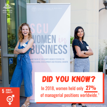 SCU's Women in Business is a student-run network 