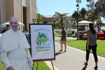 pope francis campus sustainability day 2015