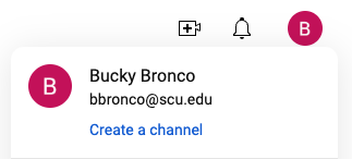 Create a YouTube channel