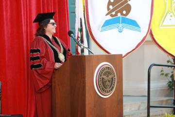 Acting President Lisa Kloppenberg