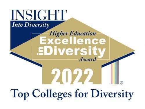 Logo for Higher Education Excellence in Diversity Award image link to story