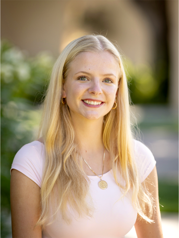 Katie Duffy '24, a political science major