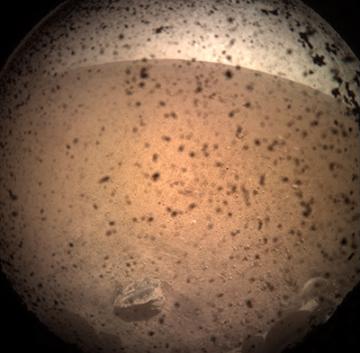 View from Mars InSight rover