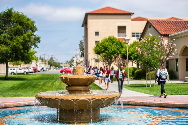 Santa Clara University Campus Fountain image link to story