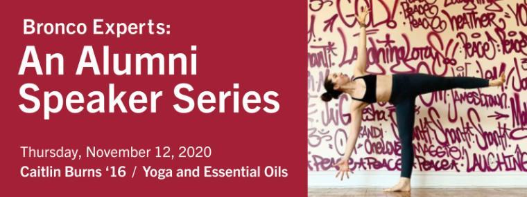 Bronco Experts Series - Yoga and Essential Oils 