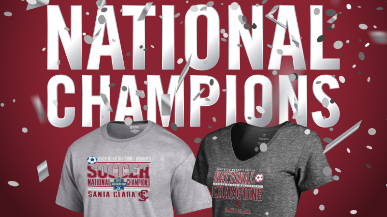 SCU Athletic Department - National Champions Merchandise 