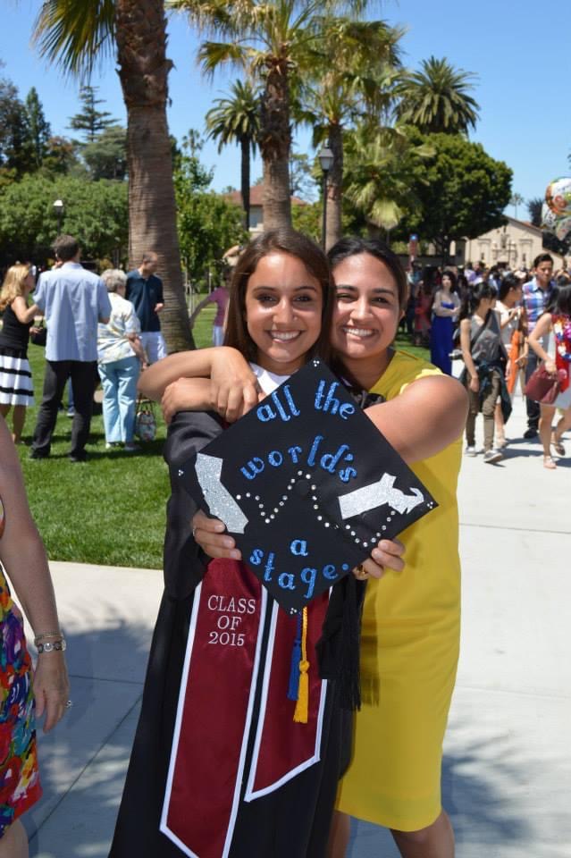 Sonya, SCU graduation, 2015