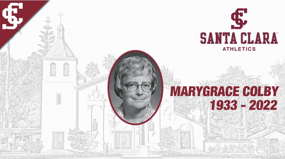 SCU's First Director of Women’s Athletics, Marygrace Colby 