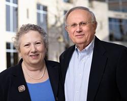 Meir Statman and his wife, Navah.