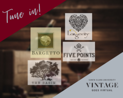 Vintage Santa Clara Vendors 2021–Longevity Wines, Bargetto Winery, Five Points, The Basin