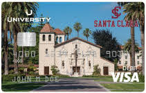 University Credit Union Santa Clara University debit card