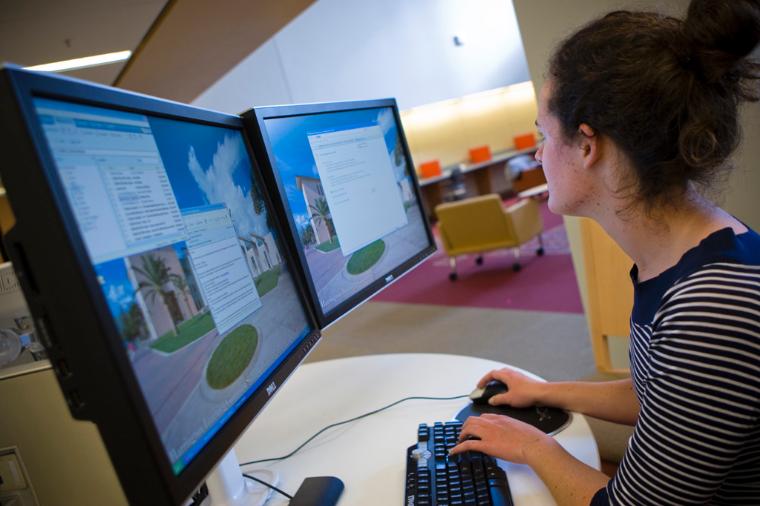 Learning Commons interior image link to story