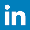 Social Media Icons - LinkedIn - 128x128