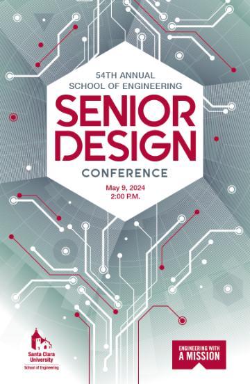 A graphic for the Senior Design Conference 2024