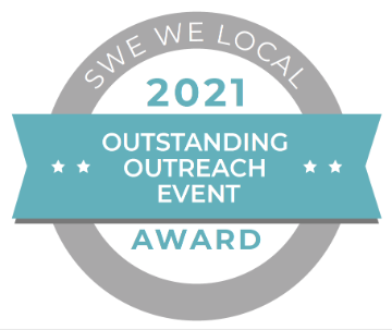 SWE WE LOCAL 2021 Outstanding Outreach Event Award