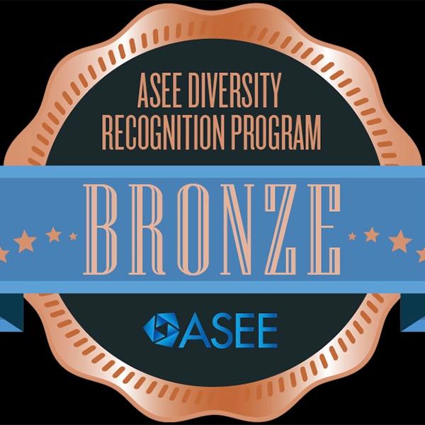 ASEE Diversity Recognition Badge image link to story