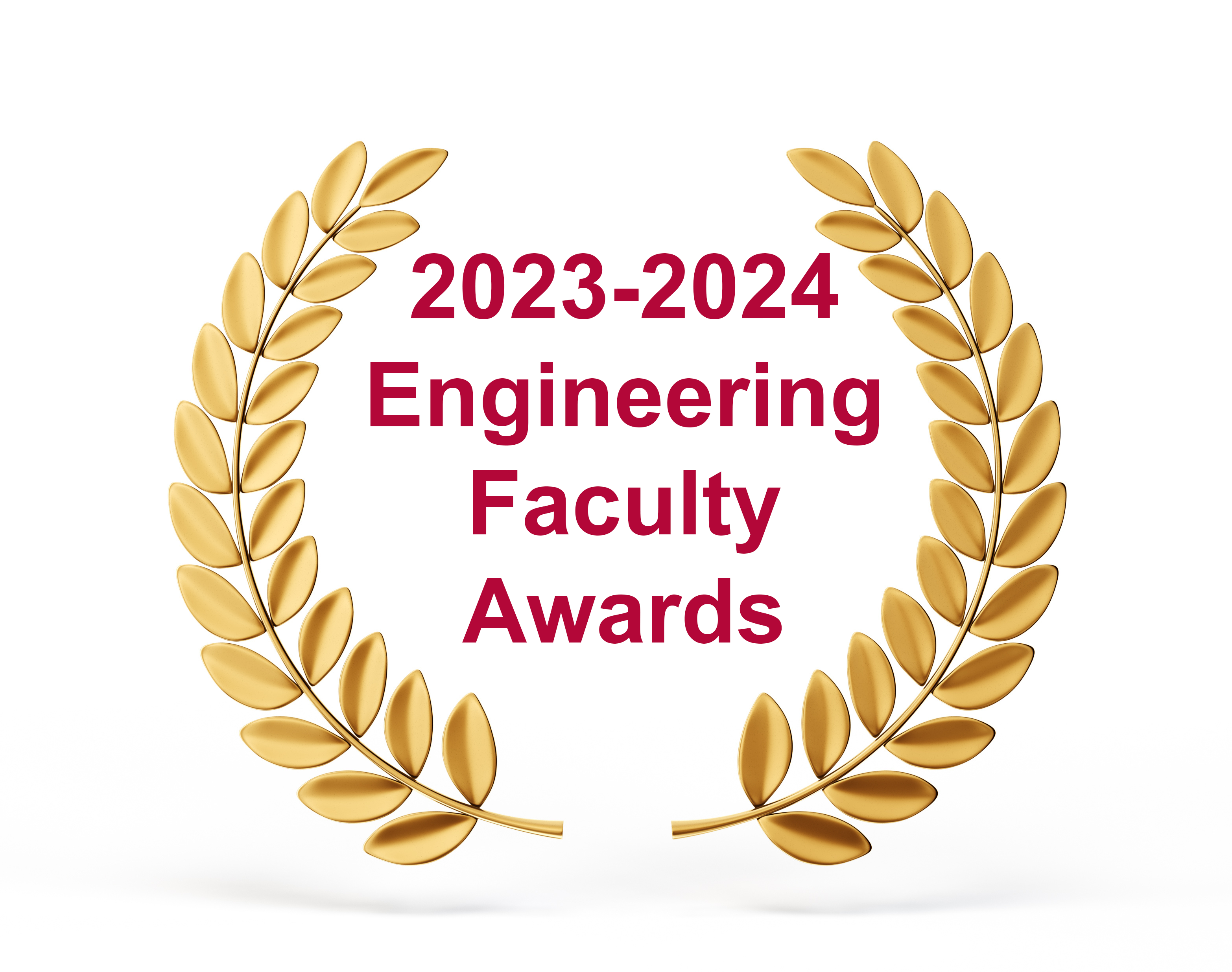 A graph of the 2023-2024 Faculty Awards