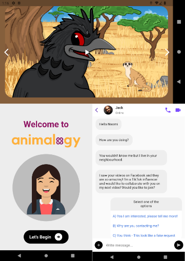 Animalogy: an Education Based App