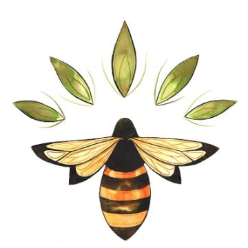 Kendal's Bees Logo