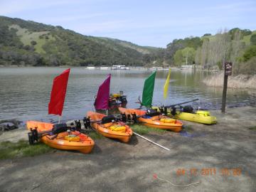 Cluster control kayak fleet
