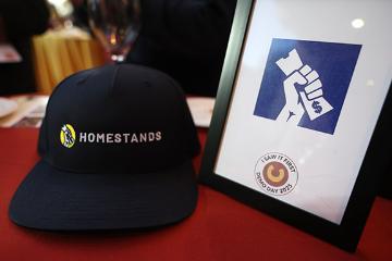 Homestands display at Demo Day 2025