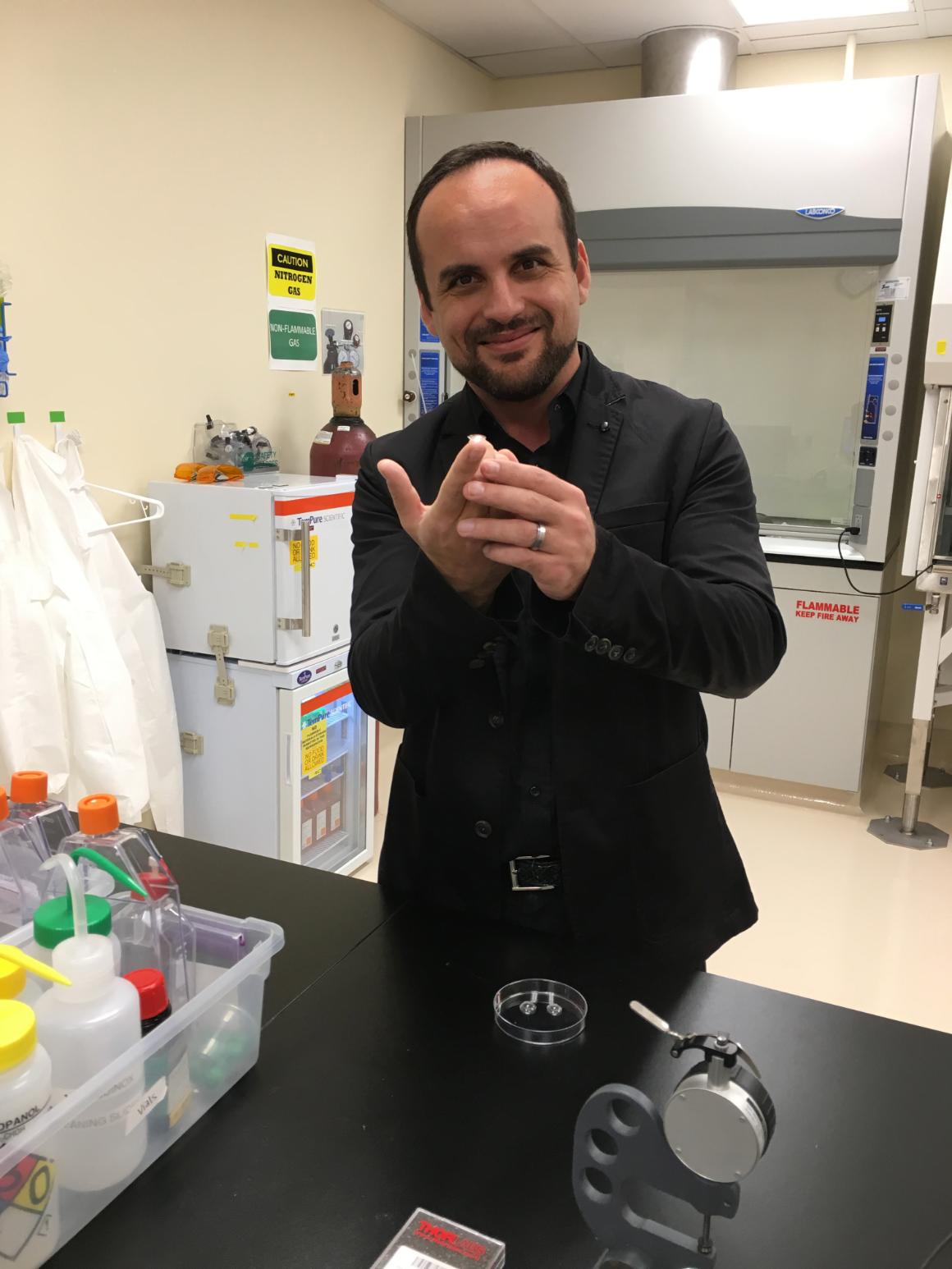 Bioengineering Assistant Professor Emre Araci