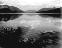 Evening, McDonald Lake, Glacier National Park 